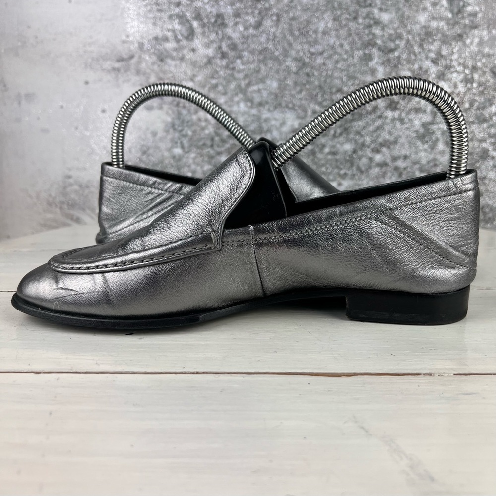 505tst Rag And Bone Alix Silver Slip On 2 Way Loa… - image 3
